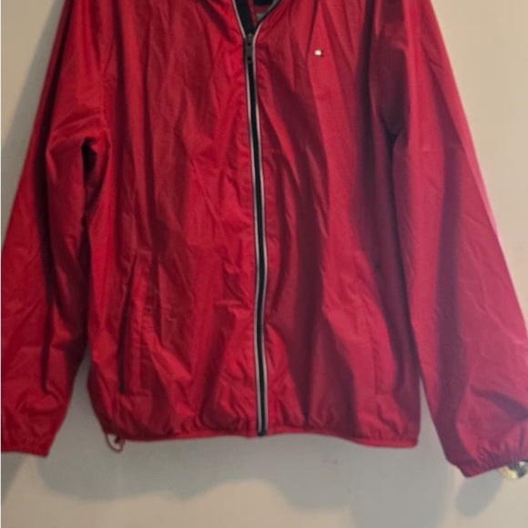 Tommy Hilfiger Men's Red Windbreaker - Picture 2 of 14